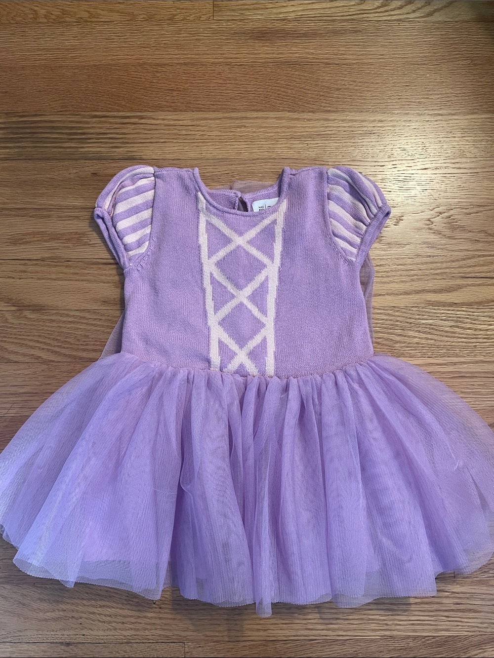BabyGap x Disney Rapunzel Lavender Knit Tulle Princess Dress 18-24 months